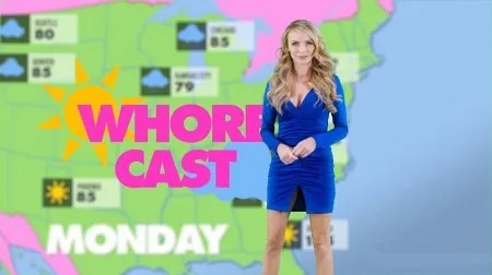 Ведуча прогнозу без білизни і завжди готова дати (ВІДЕО)