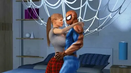 Особливості інтимного життя Людини Павука (HD ВІДЕО)