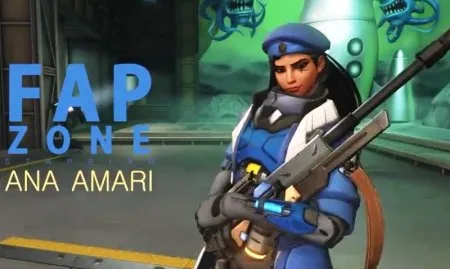 Порно з гри Overwatch зі снайпершою Ана Амарі (ВІДЕО)