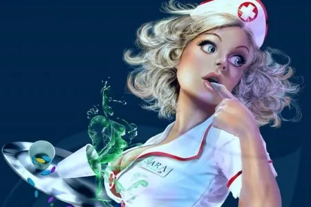 Сексуальні дівчата на мальованих ілюстраціях (МАЛЮНКИ)