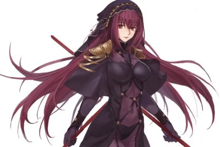 Фейт Scathach одягнена і роздягнена у різних позах вбраннях (МАЛЮНКИ)