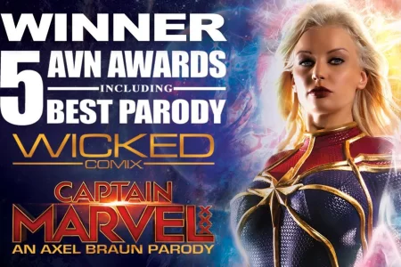 Капітан Марвел XXX: порно пародія Акселя Брауна (ВІДЕО)